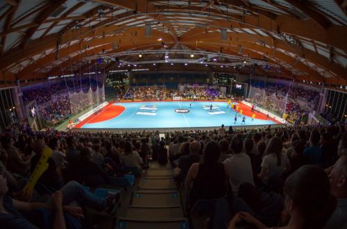 Match de handball MEHB/PSG (LIDL STARLIGUE) – surface de jeu